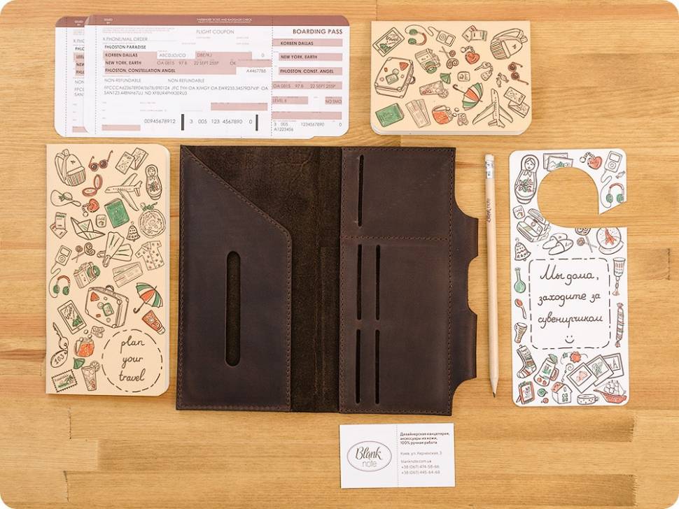 Тревел-кейс BlankNote 3.0 Орех