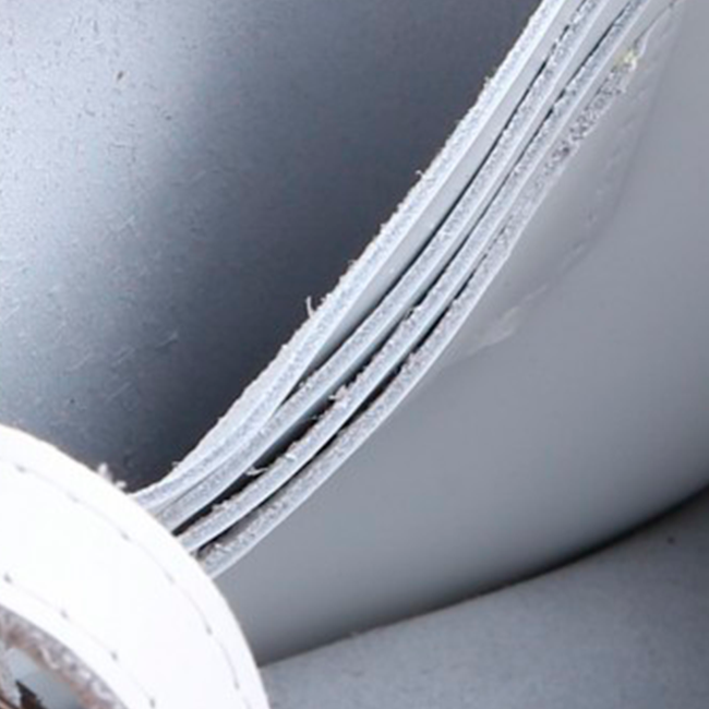 Кожаная женская сумка Dekey Эмма Белая