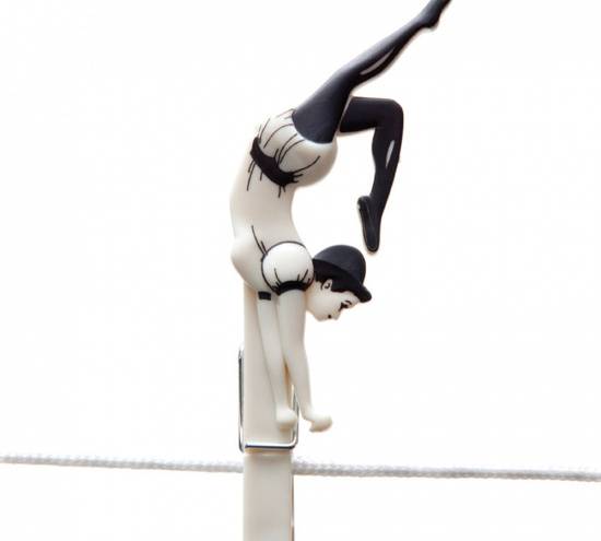 Набор прищепок Monkey Business Pegzini Family