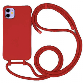 Чохол з ремінцем зі екокожі для Iphone X /Xs Червоний