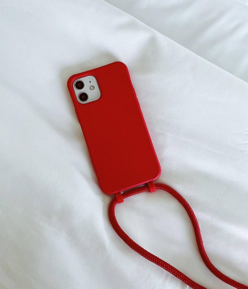 Чехол с ремешком для Iphone Modicase Красный