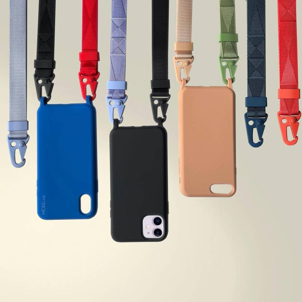 Чехол с ремешком для Iphone Modicase Красный