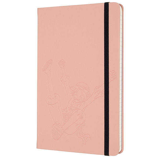 Середній блокнот Moleskine One Piece в лінію Рожевий