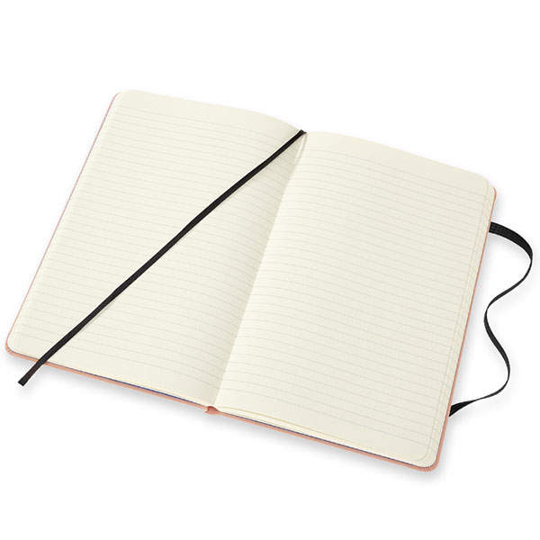 Середній блокнот Moleskine One Piece в лінію Рожевий