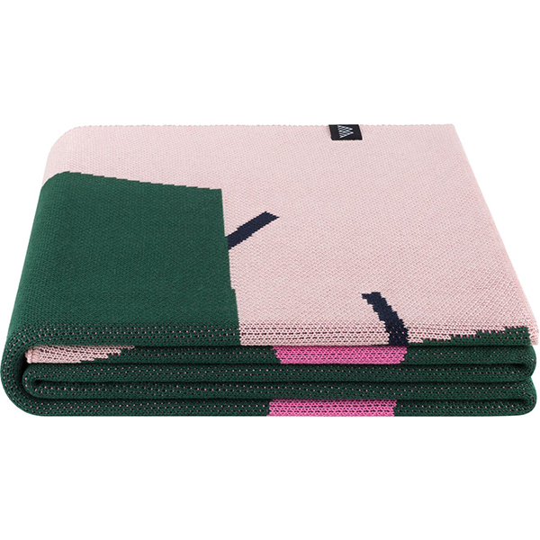 Плед из хлопка Woolkrafts Cactus 140х200 см