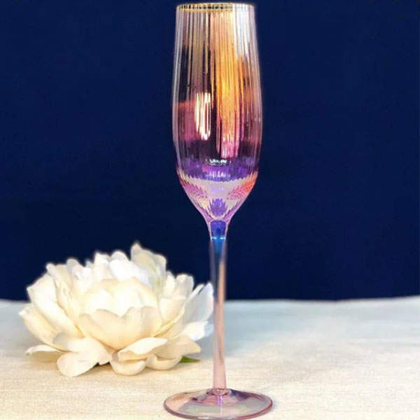 Бокал для шампанского Optic Gold 250 мл