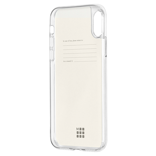 Чехол-книжка Moleskine для iPhone X/XS Прозрачный Чехол-книжка Moleskine для iPhone X/XS Прозрачный