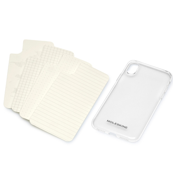 Чехол-книжка Moleskine для iPhone X/XS Прозрачный Чехол-книжка Moleskine для iPhone X/XS Прозрачный