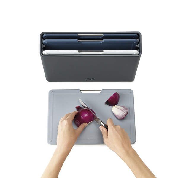 Набор Разделочных Досок Joseph Joseph Folio 4 шт Графит