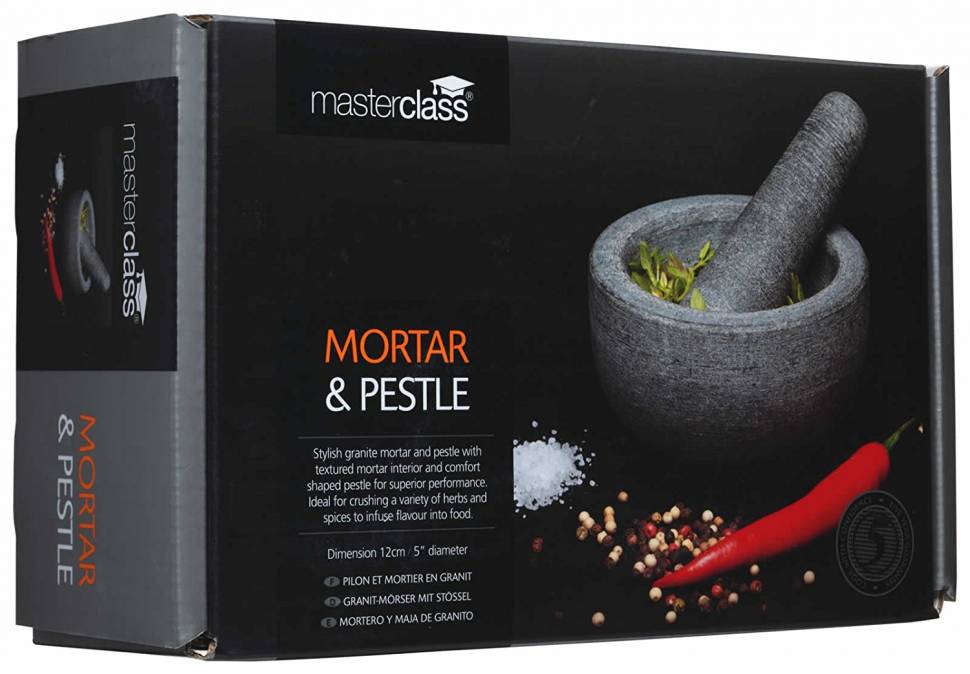 Гранитная ступка для измельчения специй KitchenСraft