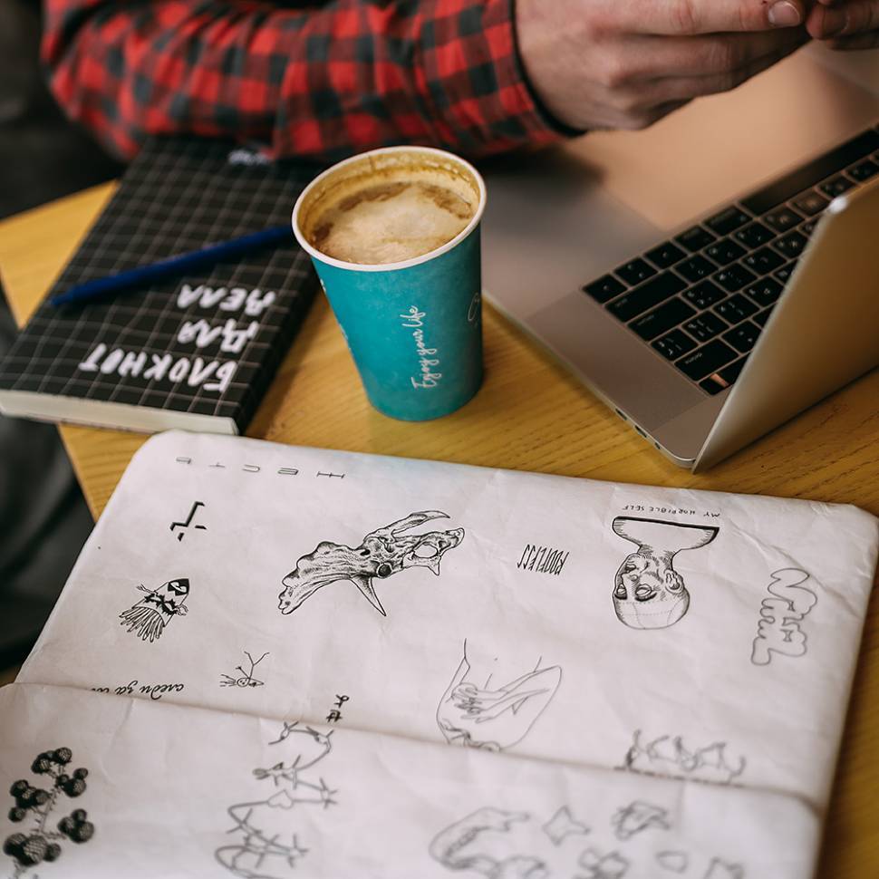 Чохол для MacBook 15" Paper Ninja Тату