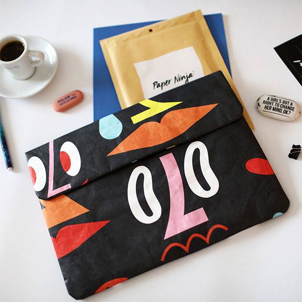 Чехол для MacBook 13" Paper Ninja Faces L