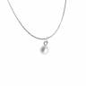 Ожерелье из серебра Cote & Jeunot с Большой жемчужиной