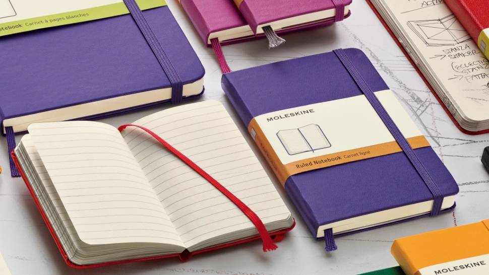 Карманный блокнот Moleskine Classic Твердая обложка Фиолетовый Линия