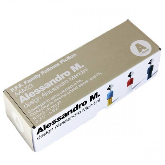 Штопор механический Alessandro M. Alessi Красный