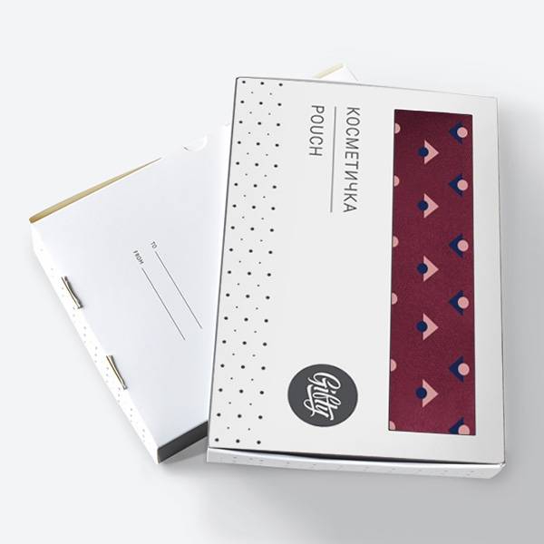 Косметичка текстильная Gifty Dots