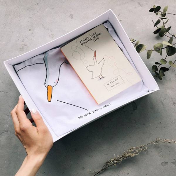 Сумка Gifty Гусь Шо ета там у нас