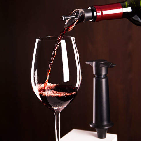 Лейка с пробкой для бутылки Vacu Vin