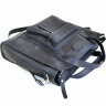Шкіряний чоловічий портфель AV2 Синій (B670)