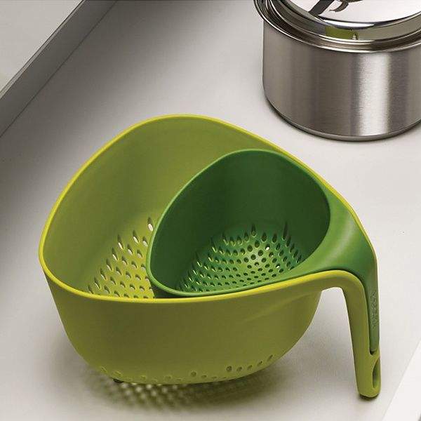 Набір друшляк Joseph Joseph Nest Зелений 2 предмета