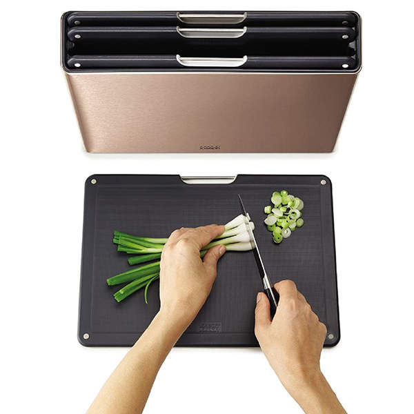 Набор Разделочных Досок Joseph Joseph 4 шт Розовое Золото