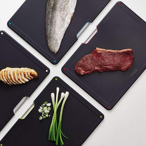 Набор Разделочных Досок Joseph Joseph 4 шт Розовое Золото