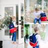 Детский рюкзак Mommore M Синий\Красный