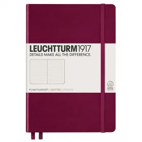 Средний Блокнот Leuchtturm1917 Винный в точку (359695)