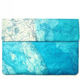 Чехол для MacBook 13&quot; Paper Ninja Карта Мира L