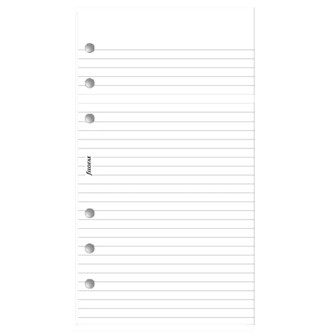 Блокнот в линию Filofax A5 White (342210)