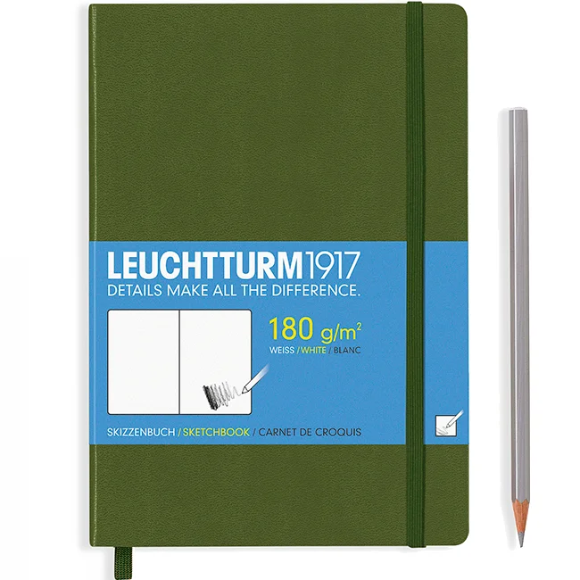 Sketchbuk Dlya Markeriv Leuchtturm1917 Master Zelenij 349382 Kupit Sketchbuk I Bloknoti Dlya Malyuvannya Leuchtturm1917 V Kieve I Ukraine Cena Na Sketchbuk I Bloknoti Dlya Malyuvannya V Internet Magazine Podarkov Exterium Com Ua