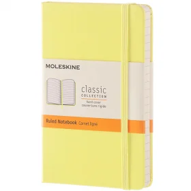 Карманный блокнот Moleskine Classic Твердая обложка Желтый Цитрус Линия