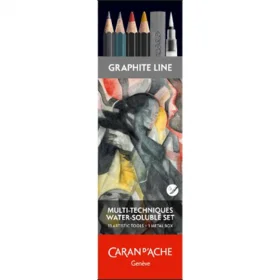 Набор Caran d'Ache Artist Multi-Techniques Метал. бокс 13 предметов