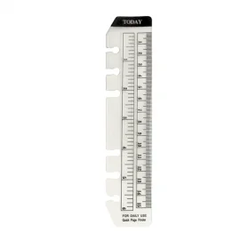 Линейка-закладка Filofax Personal Transparent (133627)