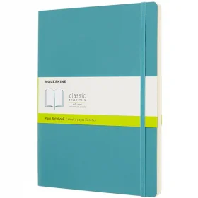 Большой блокнот Moleskine Classic Мягкая обложка Океан Чистые листы