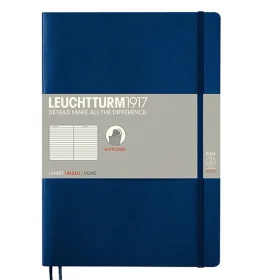 Блокнот Leuchtturm1917 М&#39;який Composition Темно-синій Лінія (349300)