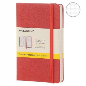 Кишеньковий блокнот Moleskine Classic Клітка Помаранчевий