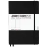 Блокнот Leuchtturm1917 Середній Чорний Чисті аркуші (311333)