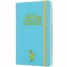 Средний блокнот Moleskine Dr. Seuss Твердая обложка Голубой Линия