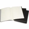 Большая Тетрадь (3 шт) Moleskine Art Cahier для нот Черная