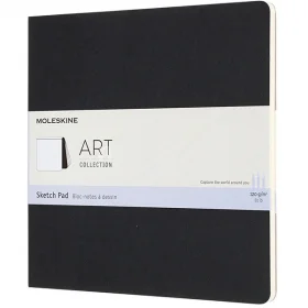 Средний блокнот для эскизов Moleskine Art Pad Квадратный Черный