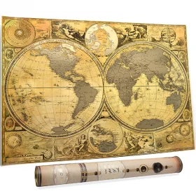 Скретч карта мира My Map Special edition ENG в тубусе