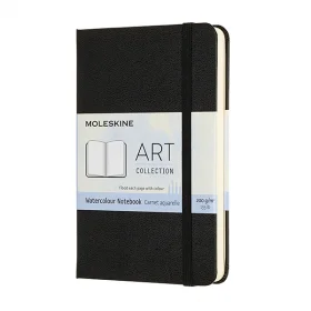 Блокнот Moleskine Art Карманный Акварель Черный