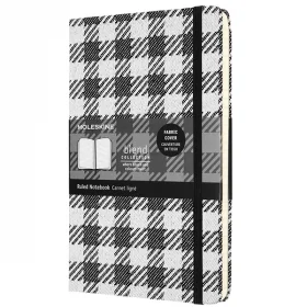 Средній Блокнот Moleskine Blend 20 Чорний Шаховий Паттерн Лінія
