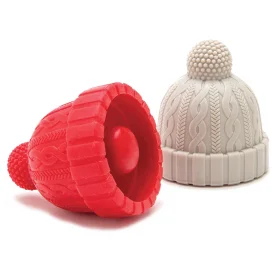 Набор стопперов для бутылок Monkey Business Beanie Красный/Серый