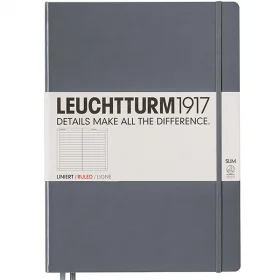 Блокнот Leuchtturm1917 MasterSlim Антрацит Линия (344812)