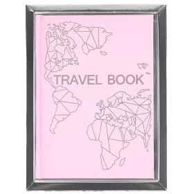 Блокнот планер Travel Book для путешествий Розовый