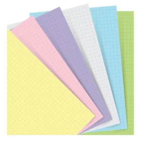 Бланки Filofax A5 Pastel Клітка (132612)