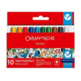 Пастель восковая Water-soluble Caran d'Ache School Line 10 цветов