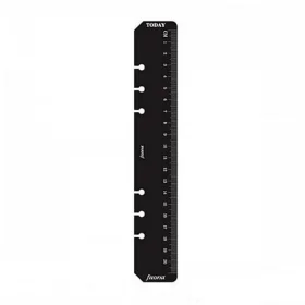 Линейка-закладка Filofax A5 Black (343609)